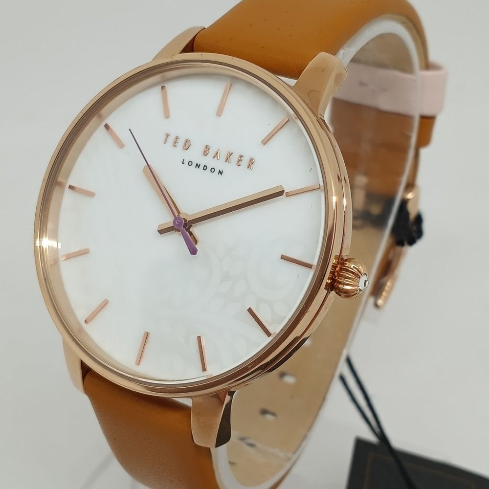Ted Baker TE50013007 Women's 40mm Rose Gold S/Steel MOP Dial Watch - NWT - Picture 1 of 10